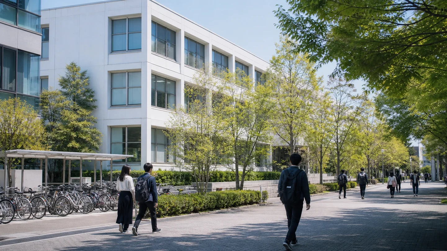 大学キャンパスをイメージした写真